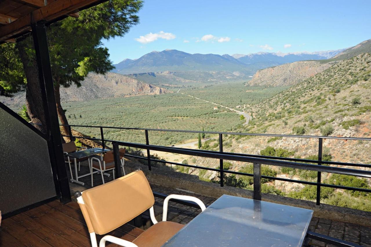 Chrissa Camping Rooms & Bungalows Delphi Zewnętrze zdjęcie